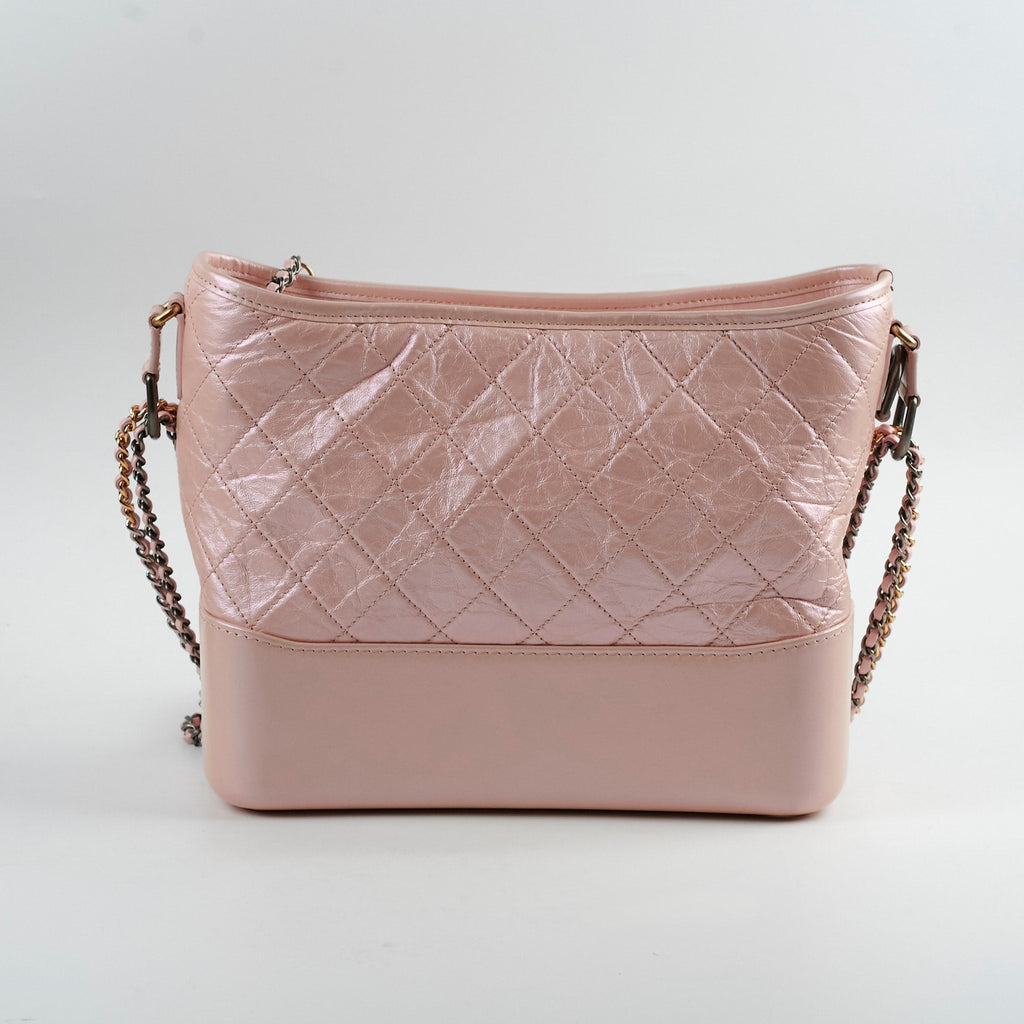 Chanel Gabrielle Large Iridescent Light Pink 19S