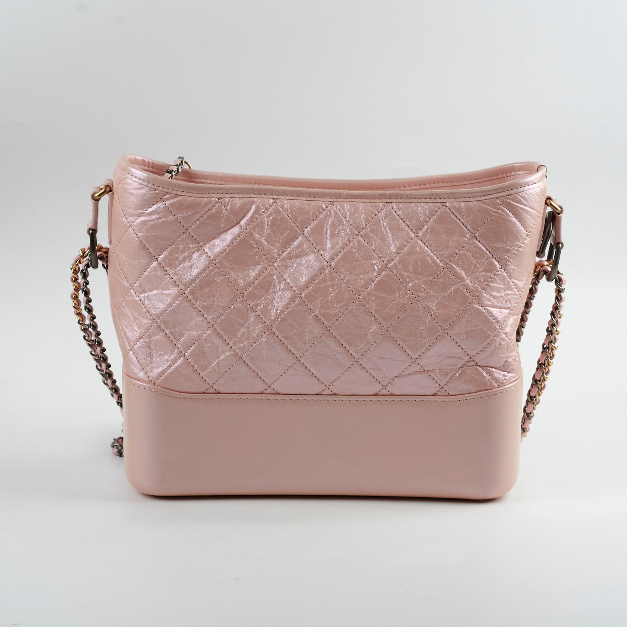 Chanel Gabrielle Large Iridescent Light Pink 19S