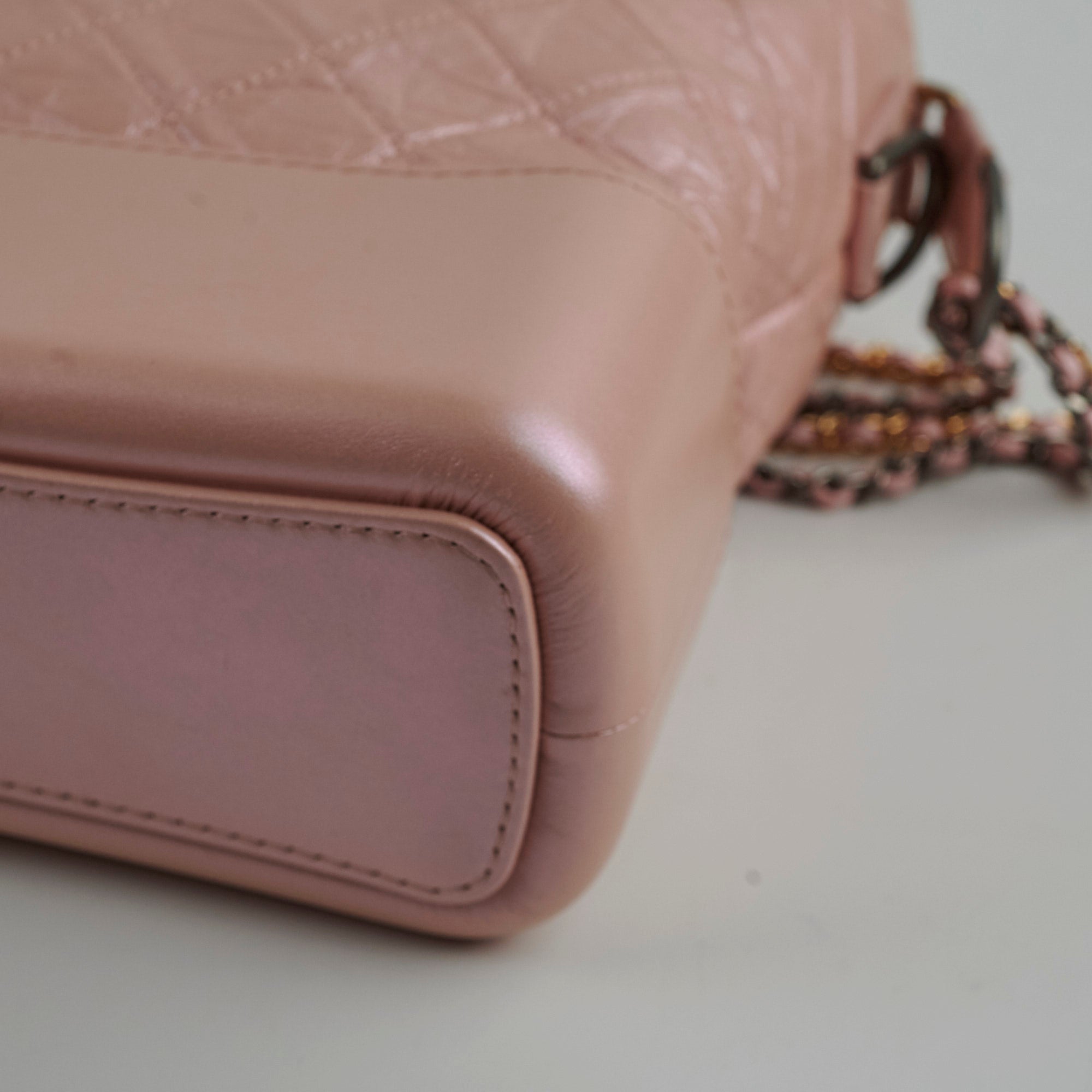 Chanel Gabrielle Large Iridescent Light Pink 19S