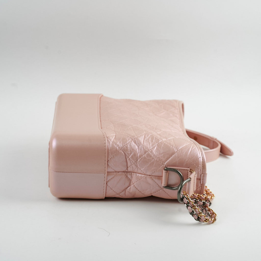 Chanel Gabrielle Large Iridescent Light Pink 19S