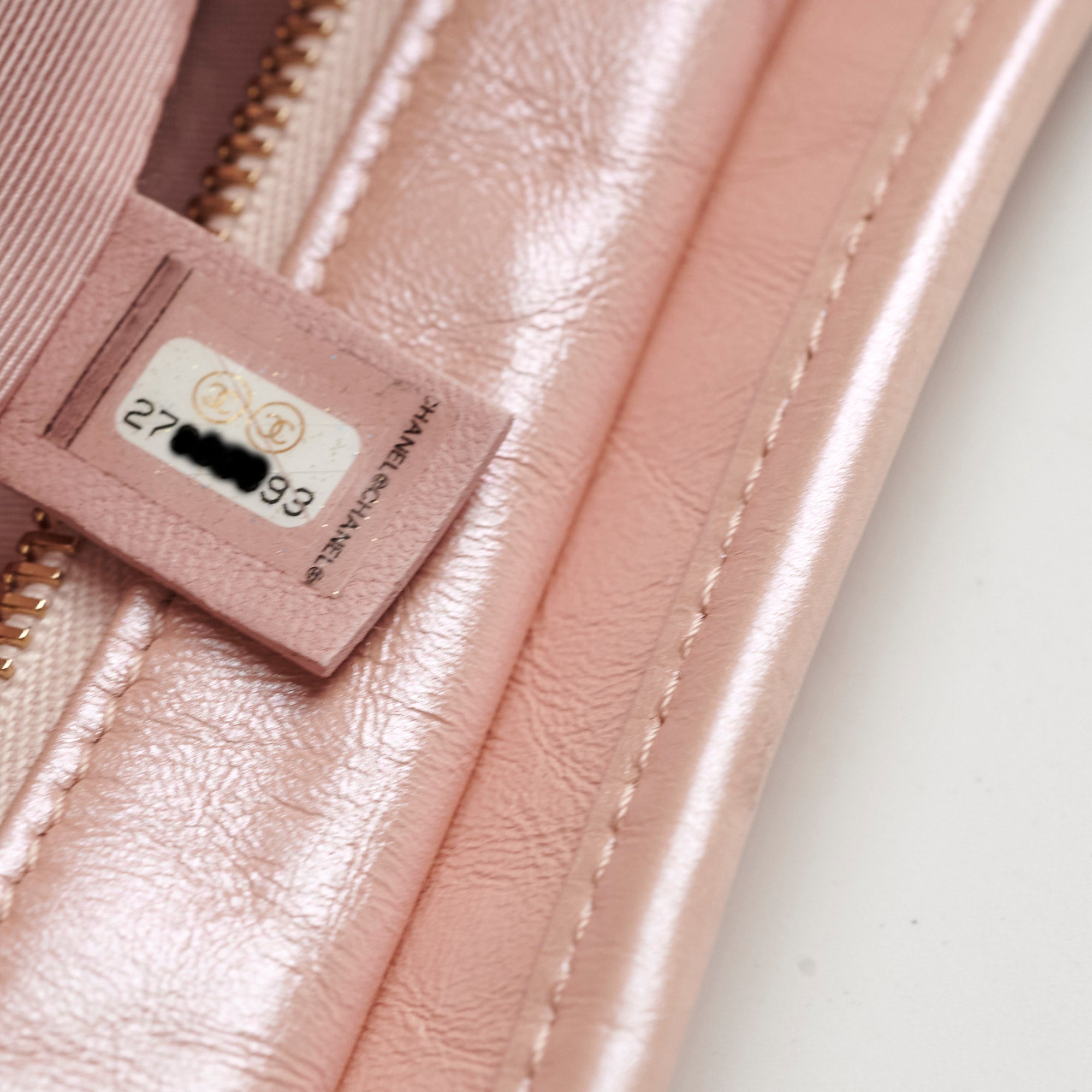 Chanel Gabrielle Large Iridescent Light Pink 19S