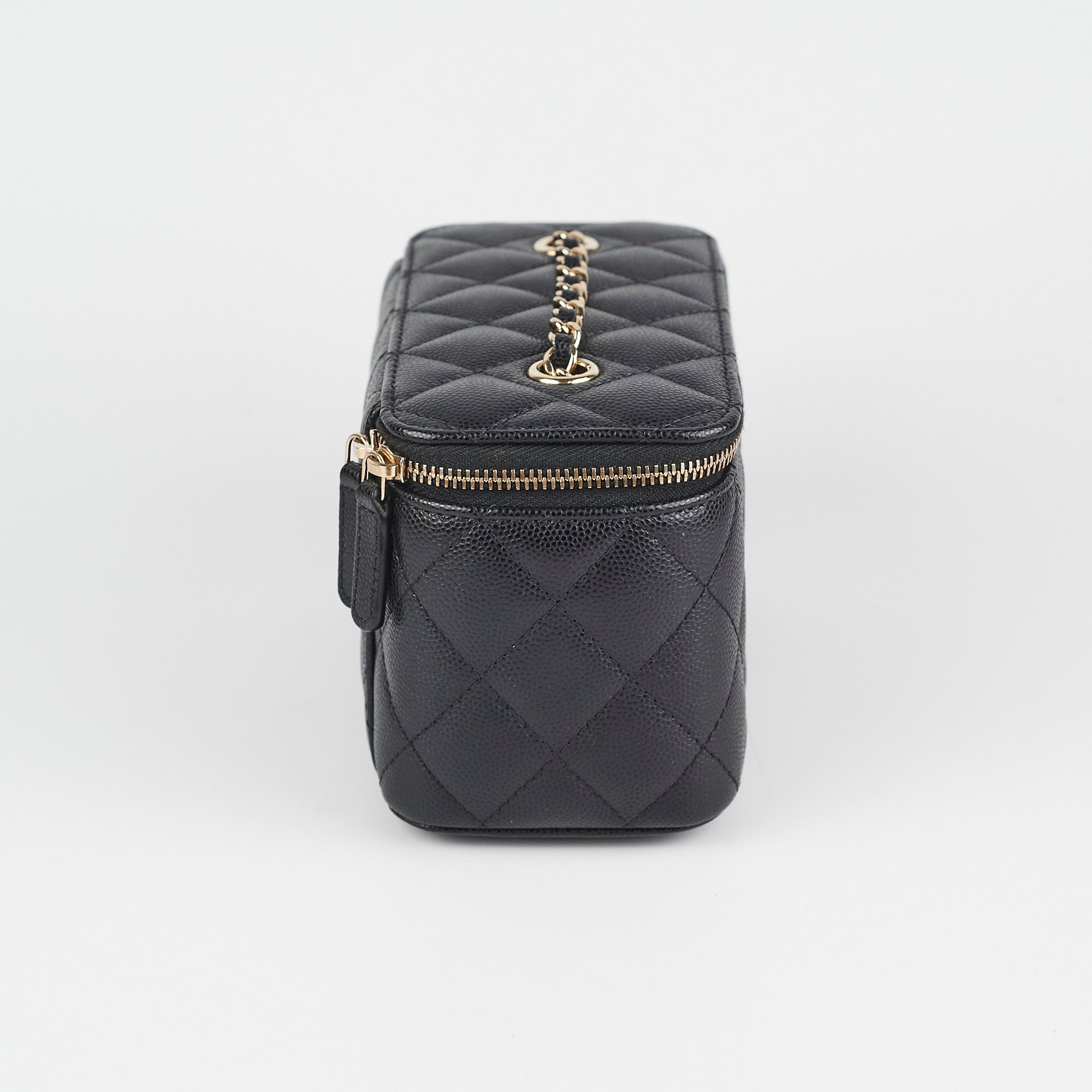 Chanel Vanity Caviar Black Crossbody
