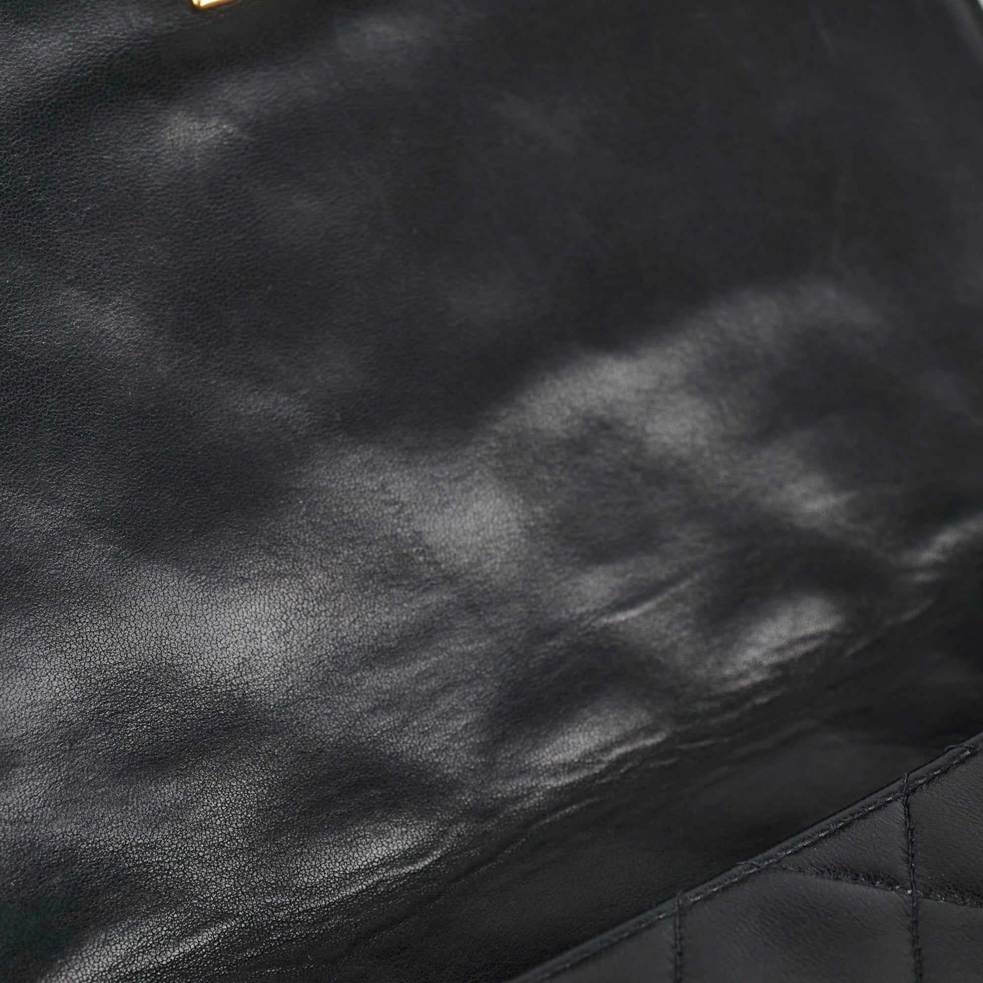 Chanel Diana Lambskin Black Medium