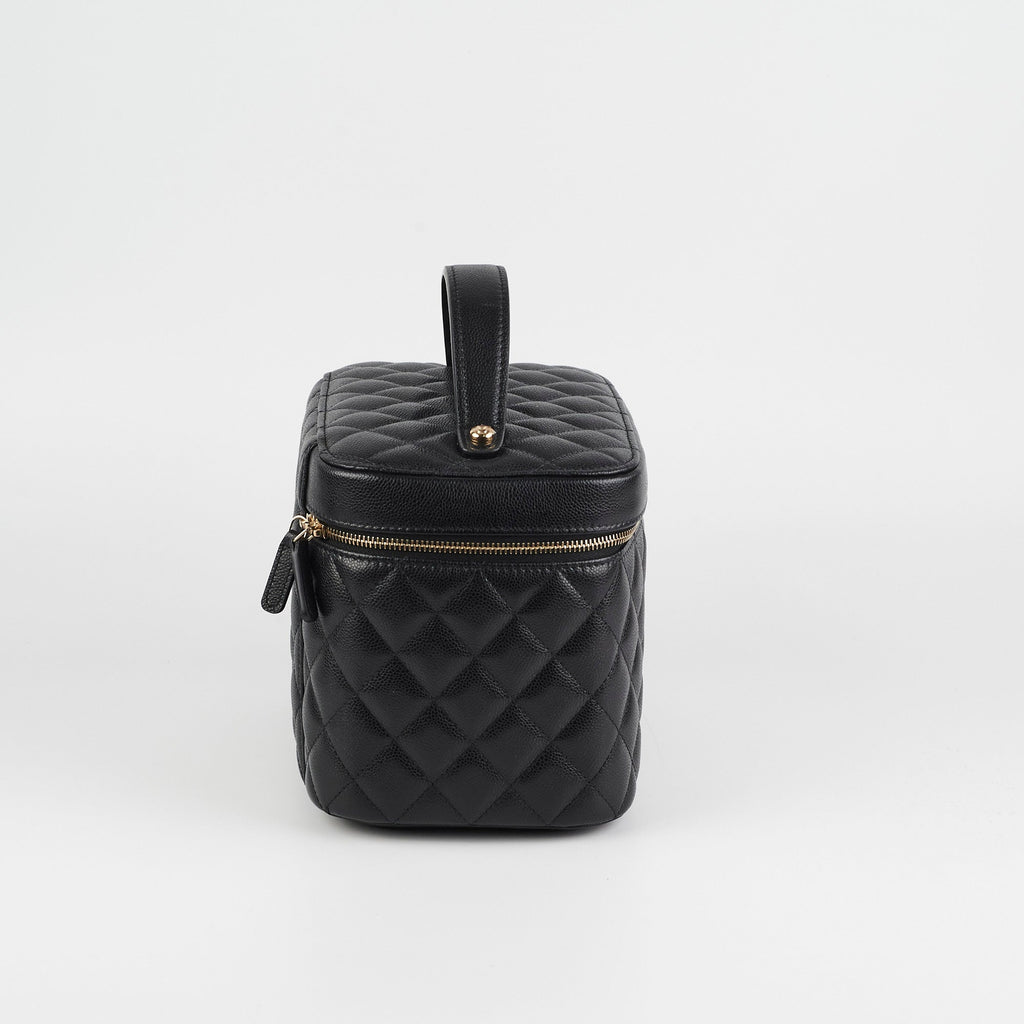 Chanel Vanity Caviar Black