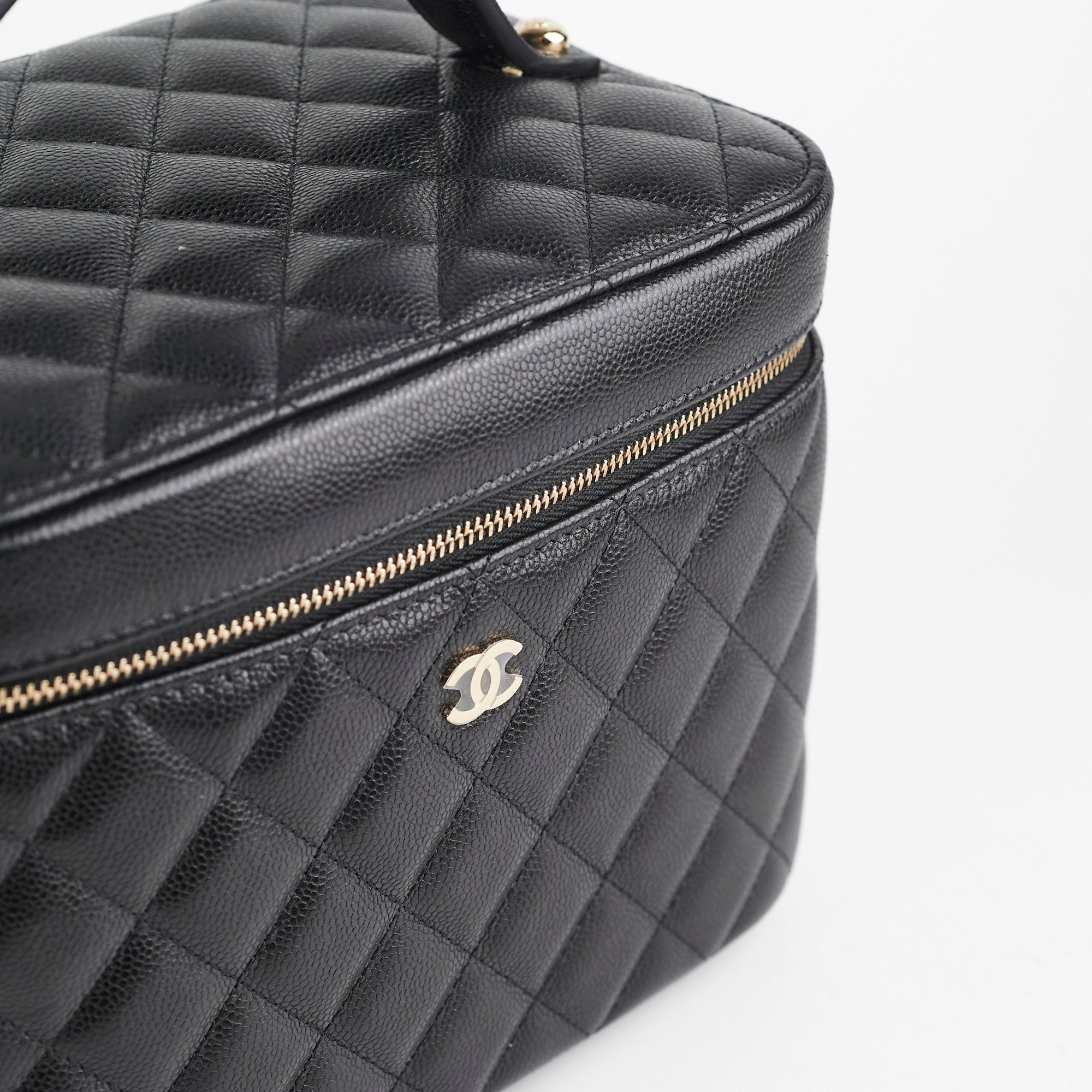 Chanel Vanity Caviar Black
