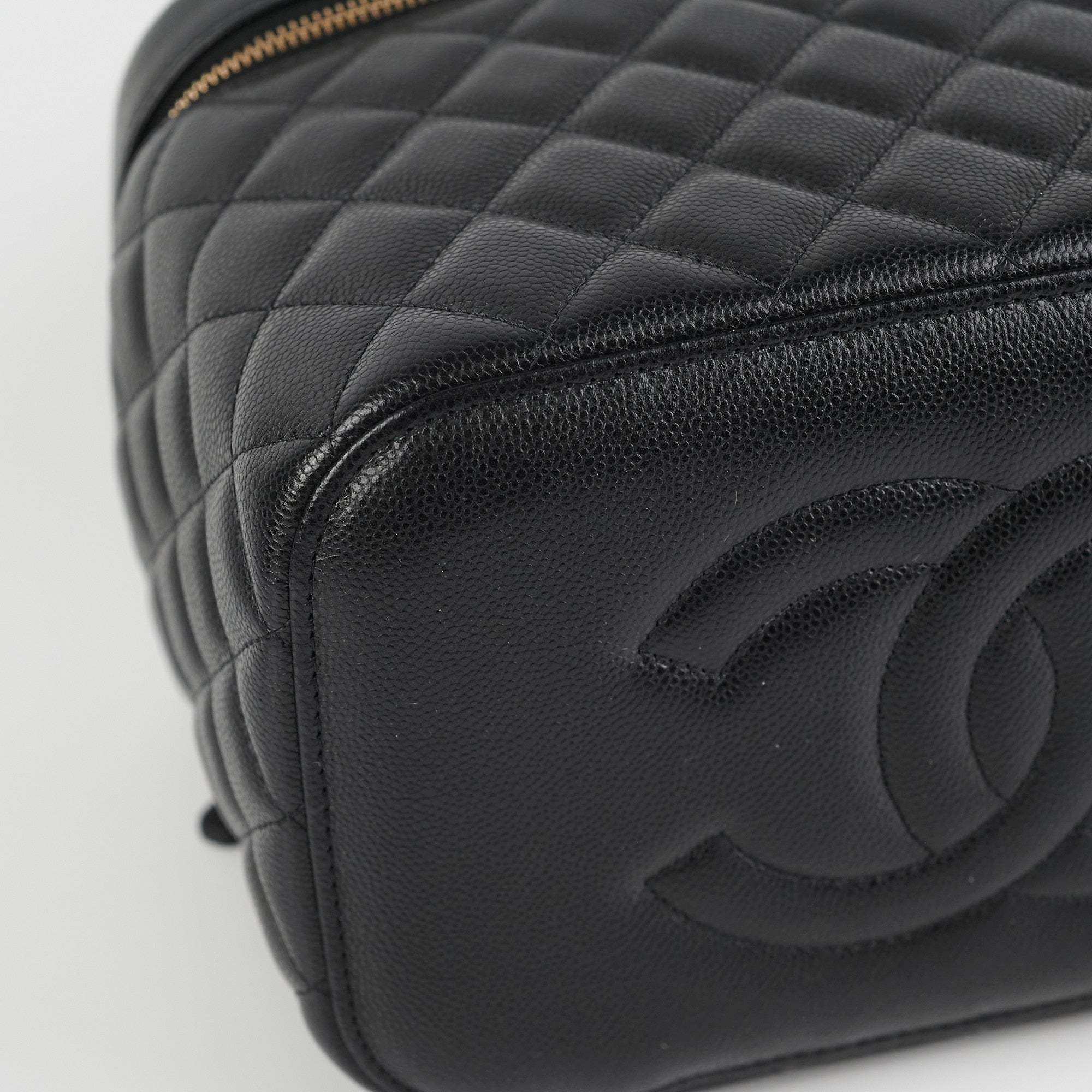 Chanel Vanity Caviar Black