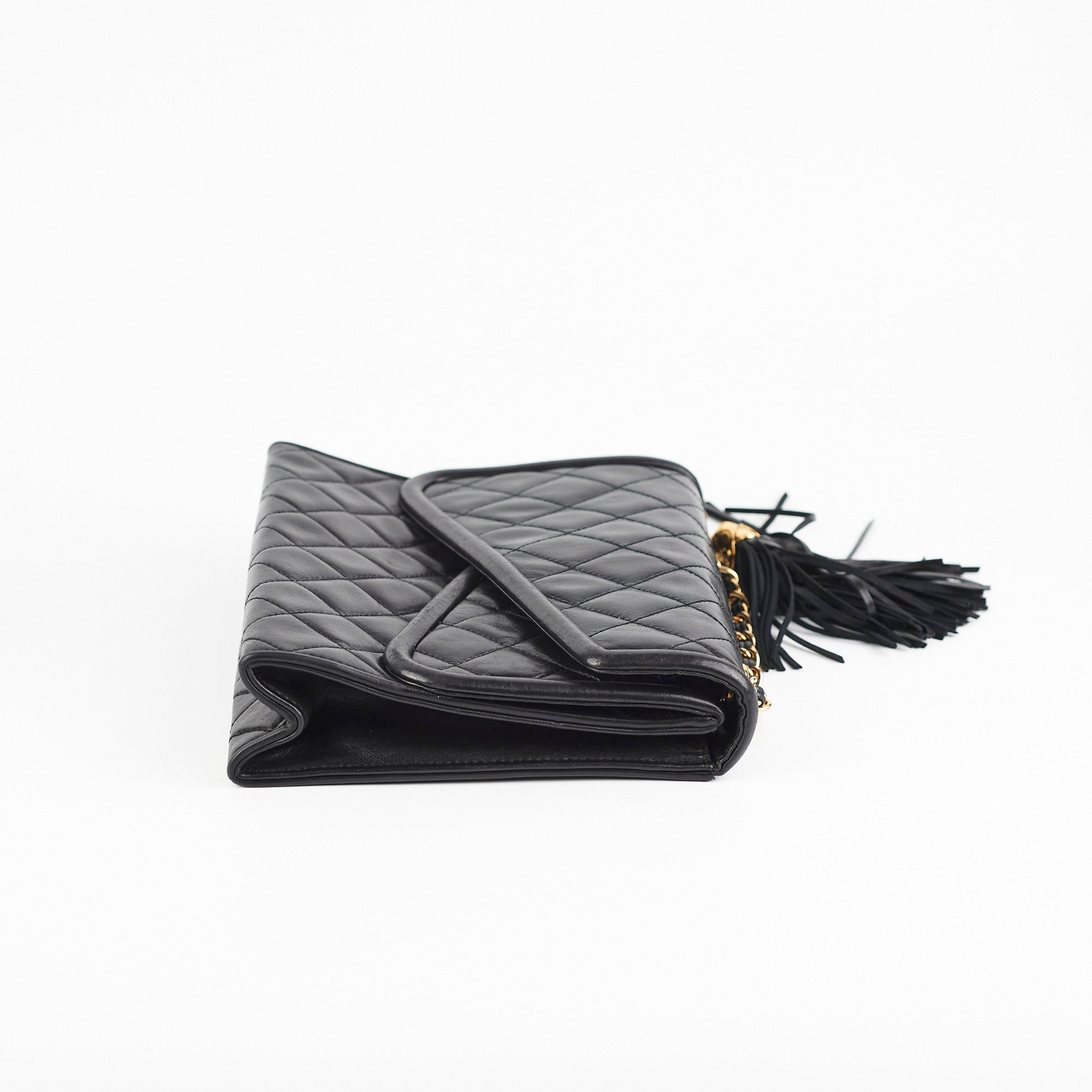 Chanel Vintage Flap Lambskin Black - Series 1