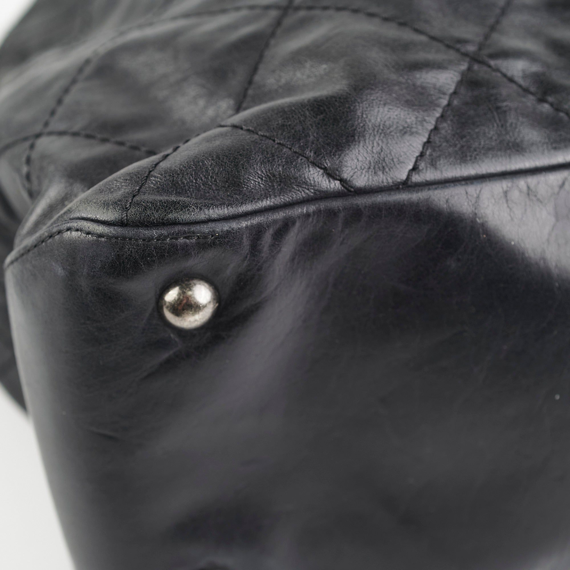 Chanel Calfskin Supple Hobo Handbag