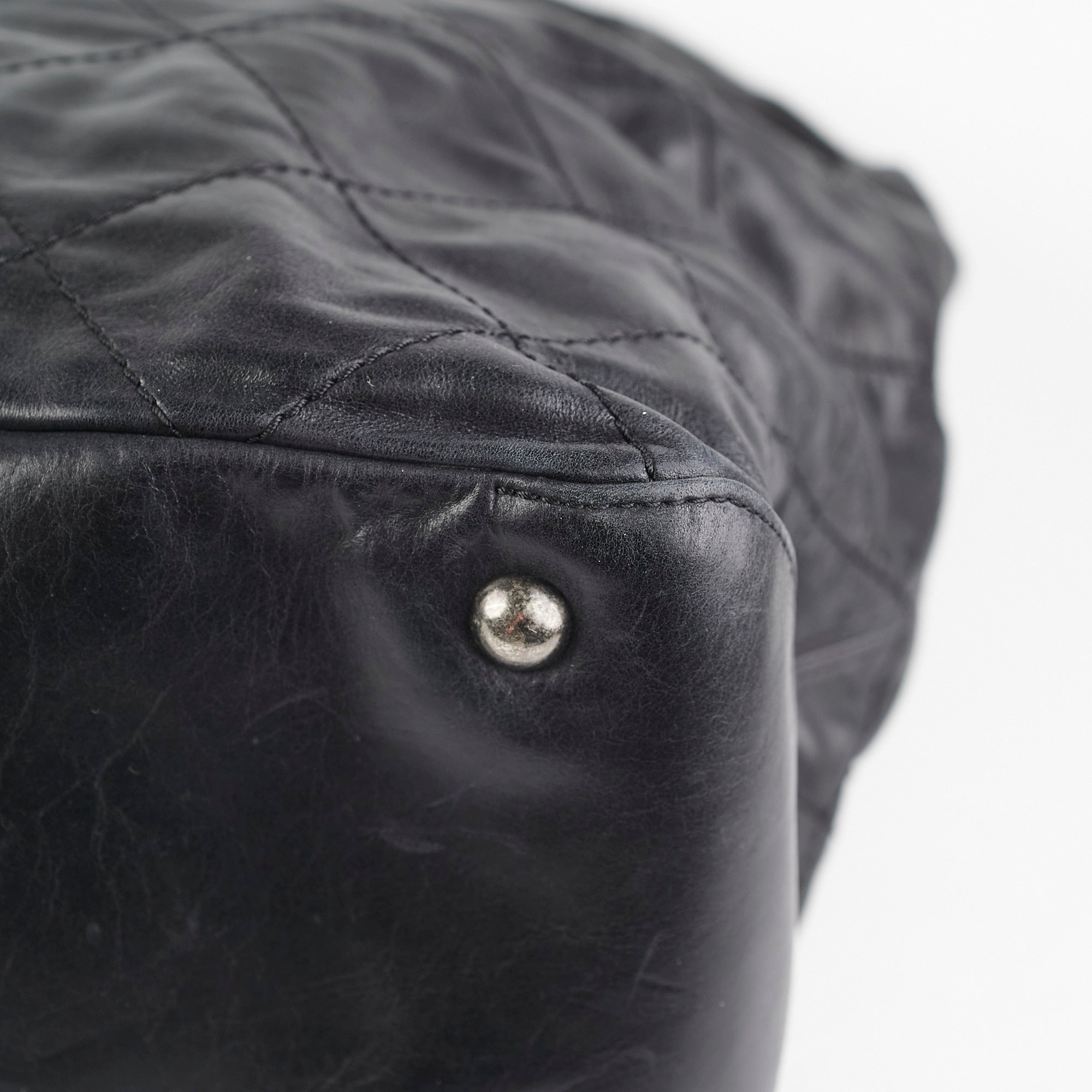 Chanel Calfskin Supple Hobo Handbag