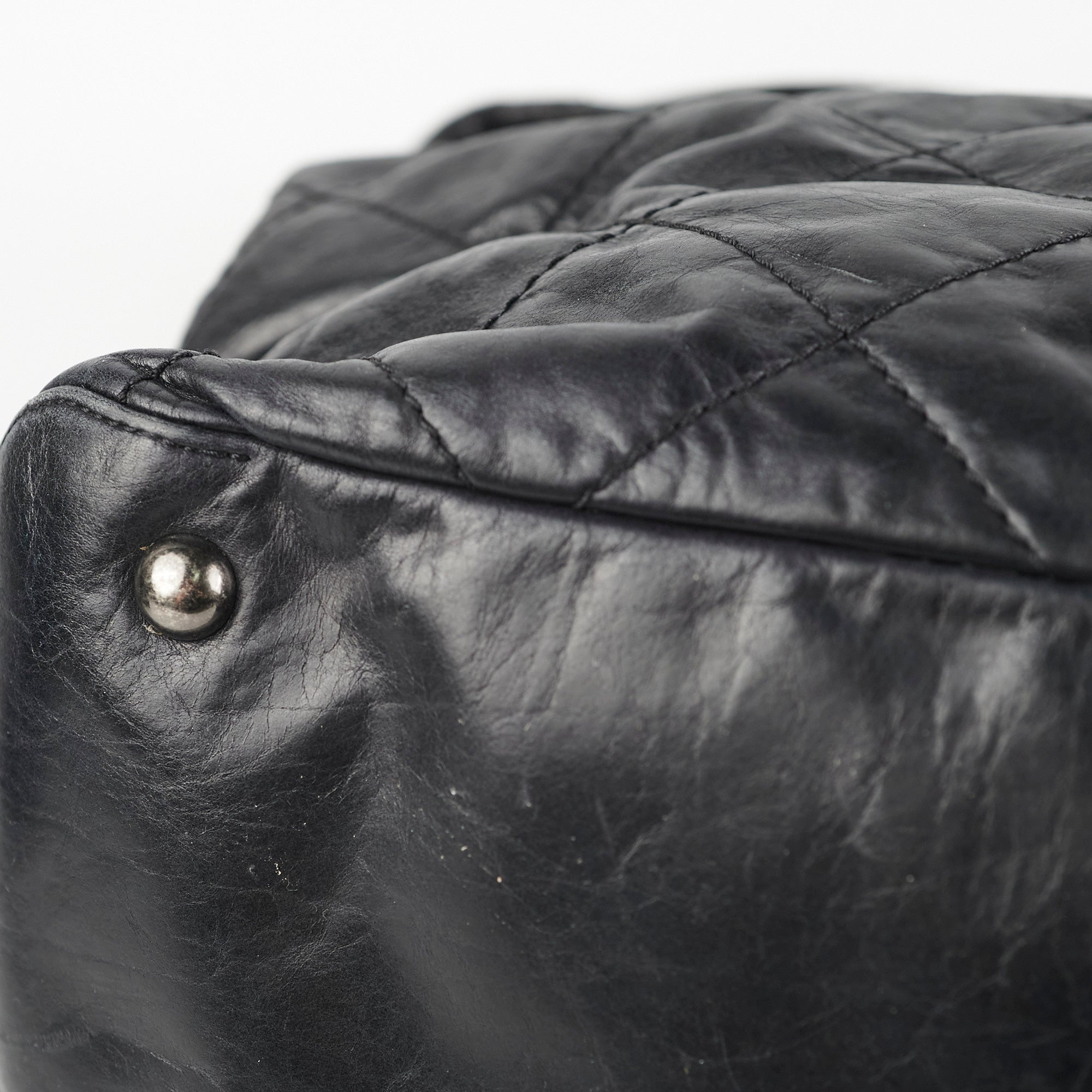 Chanel Calfskin Supple Hobo Handbag