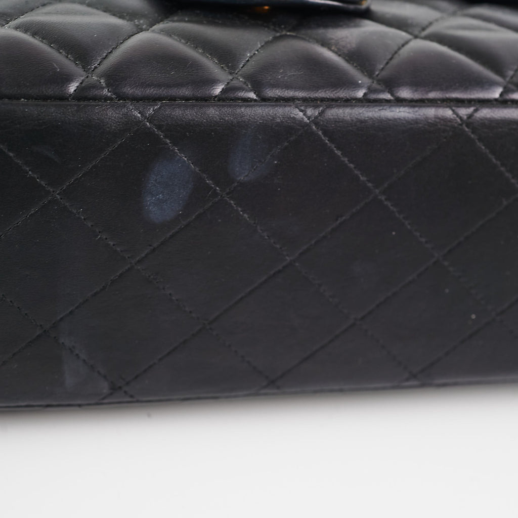 Chanel Maxi Jumbo Lambskin Black