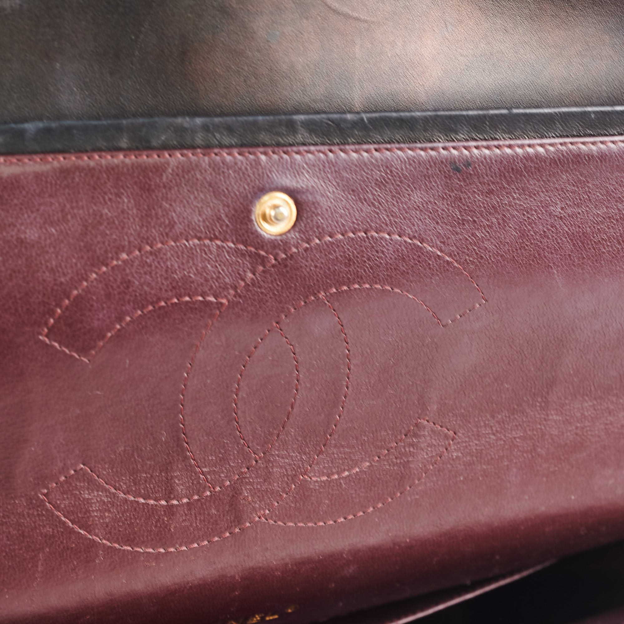 Chanel Maxi Jumbo Lambskin Black