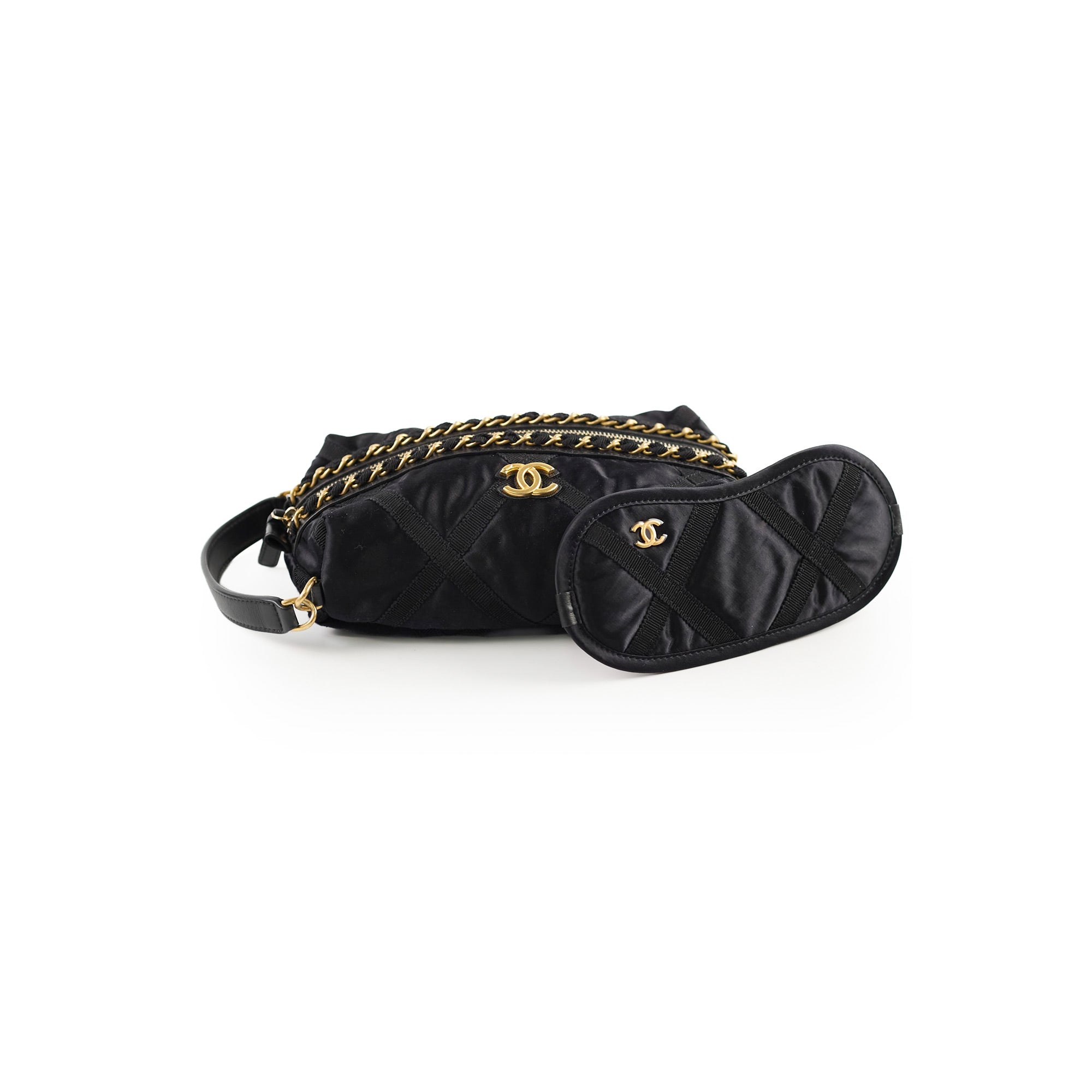 Chanel Cosmetic Pouch Black