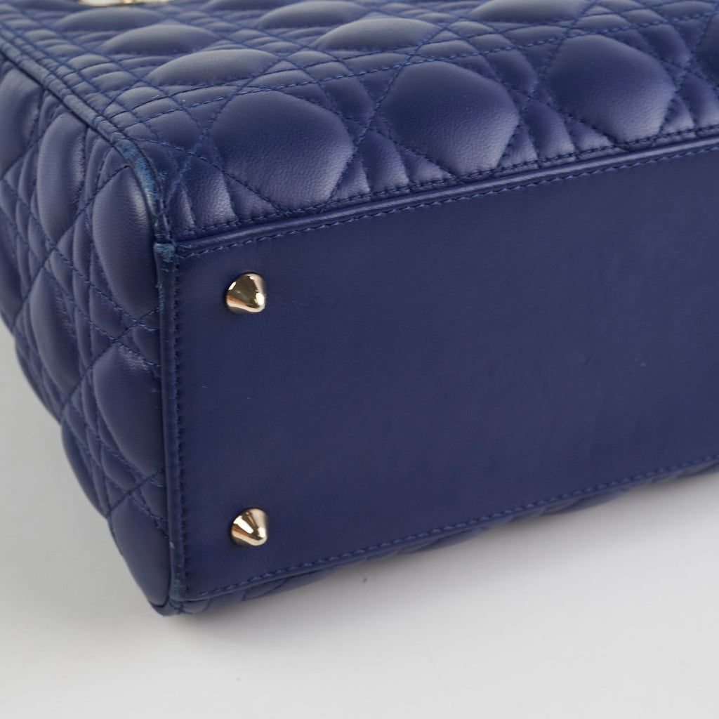 Dior Medium Lady Dior Blue