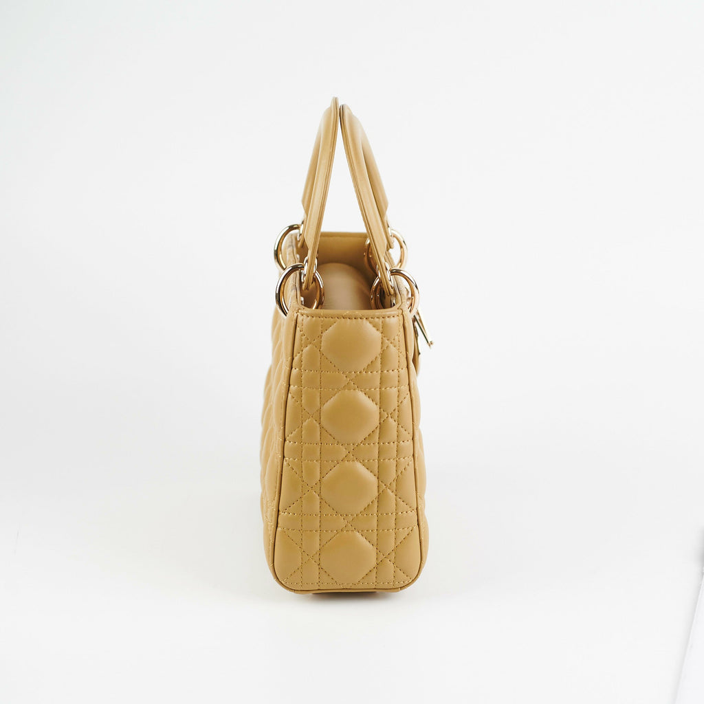 Dior Lady Dior Ethereal Green Cannage Lambskin