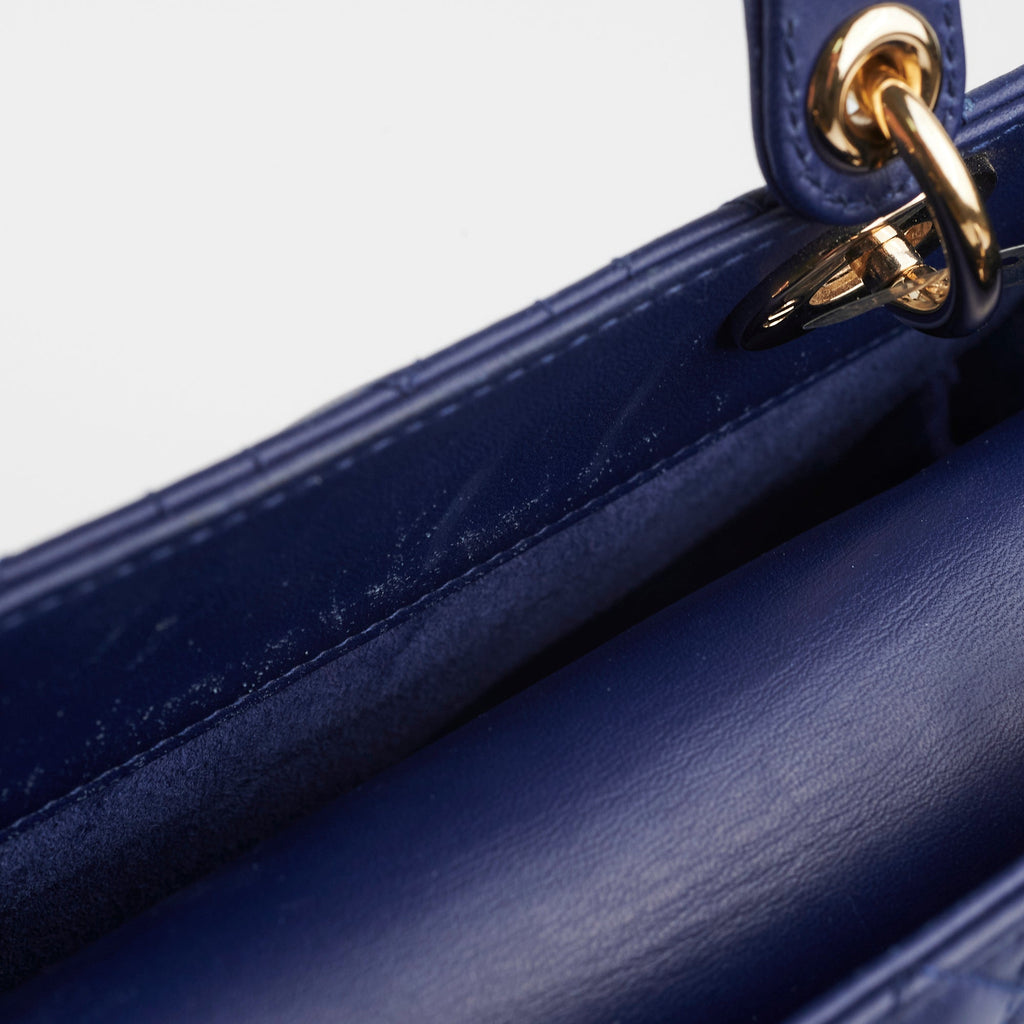 Dior Medium Lady Dior Blue
