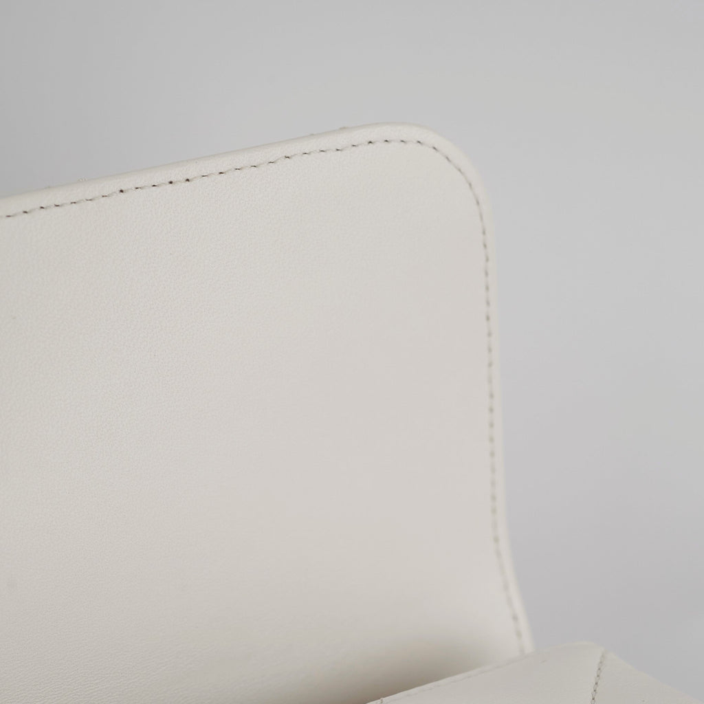 Chanel Quilted Small Trendy CC Dual Handle Flap Bag White (Microchipped)