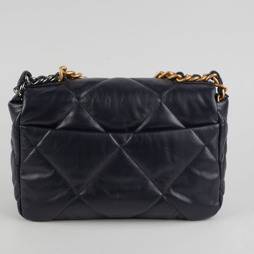 Chanel Small 19 Navy