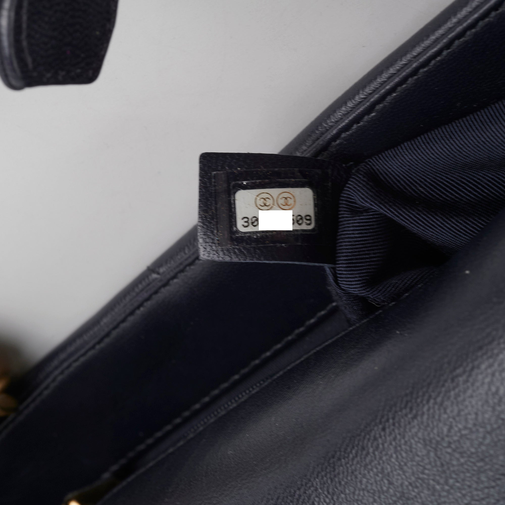 Chanel Small 19 Navy