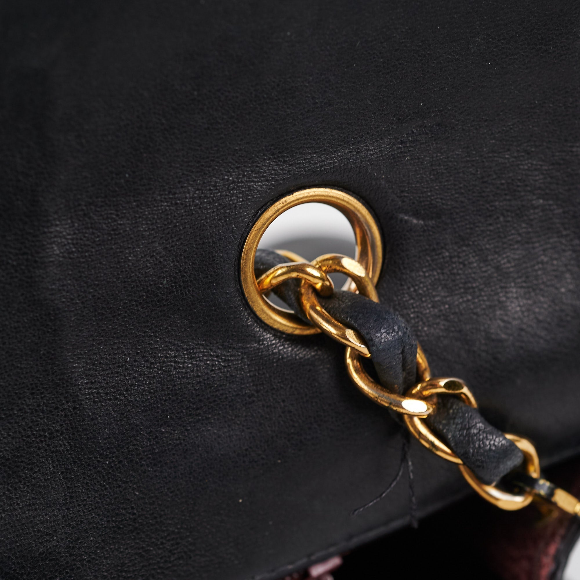 Chanel Vintage Diana Small Black (Recoloured)