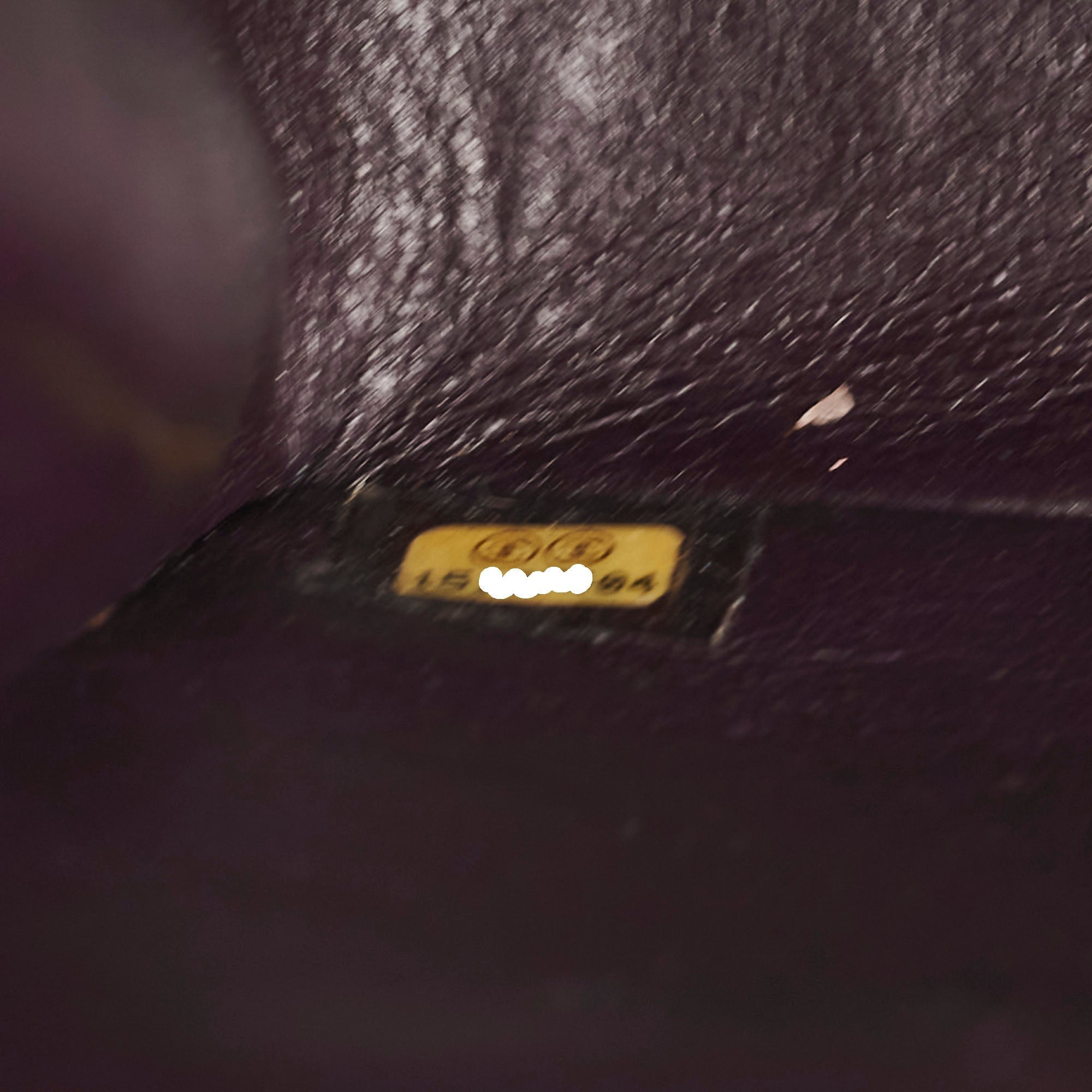 Chanel Maxi Lambskin Jumbo Dark Purple