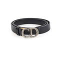 ITEM 5 - Christian Dior CD Rhinestone Gold Belt Size 75cm