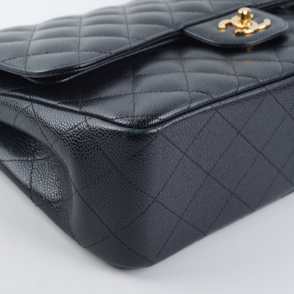 ITEM 23- Chanel Jumbo Caviar Black
