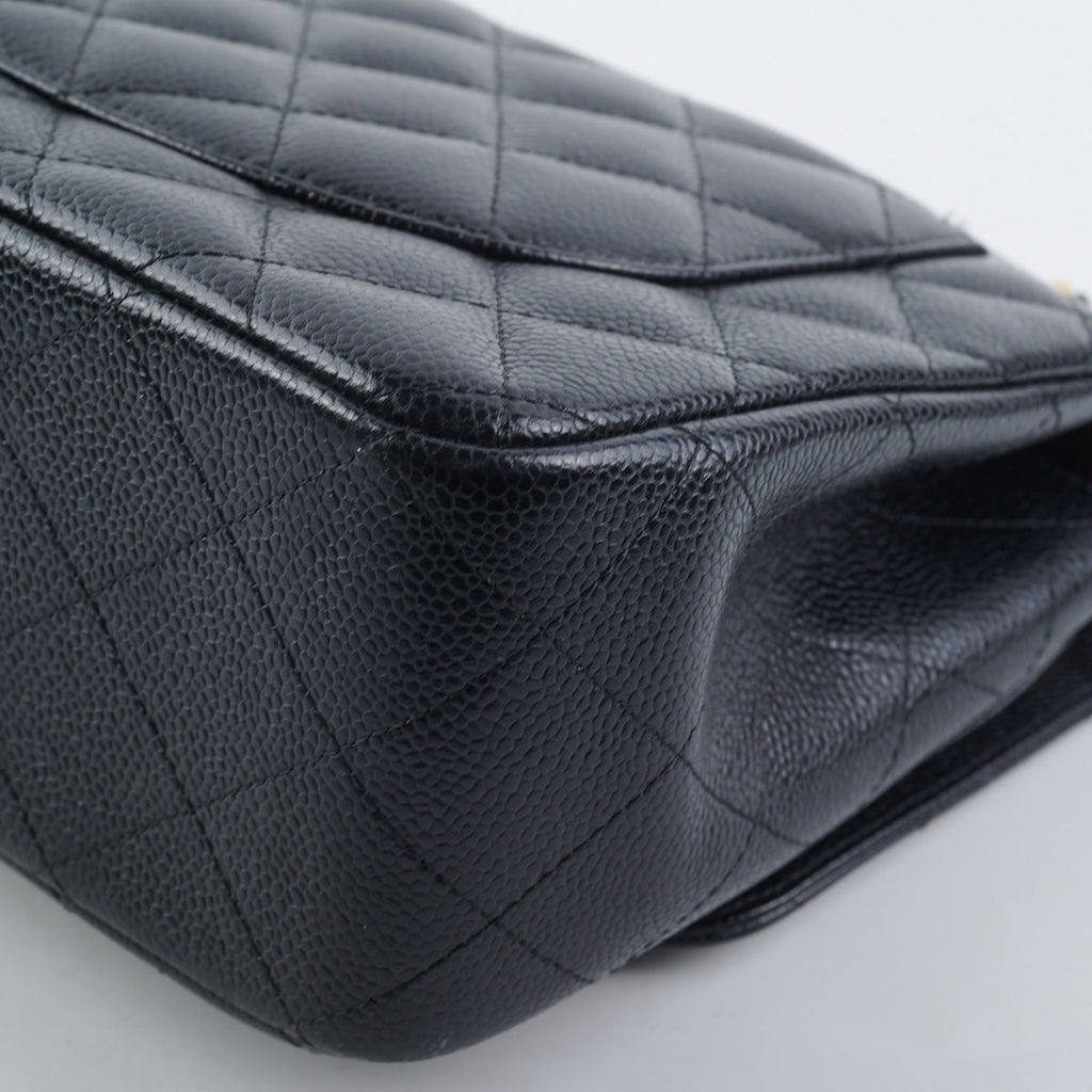 ITEM 23- Chanel Jumbo Caviar Black