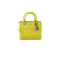 Christian Dior Lady Dior Medium Yellow