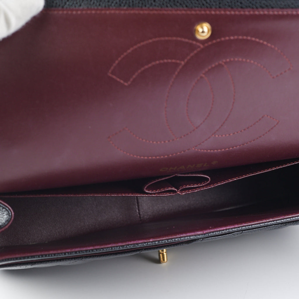 ITEM 23- Chanel Jumbo Caviar Black