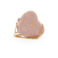 Christian Dior Heart Pink Pouch on Chain
