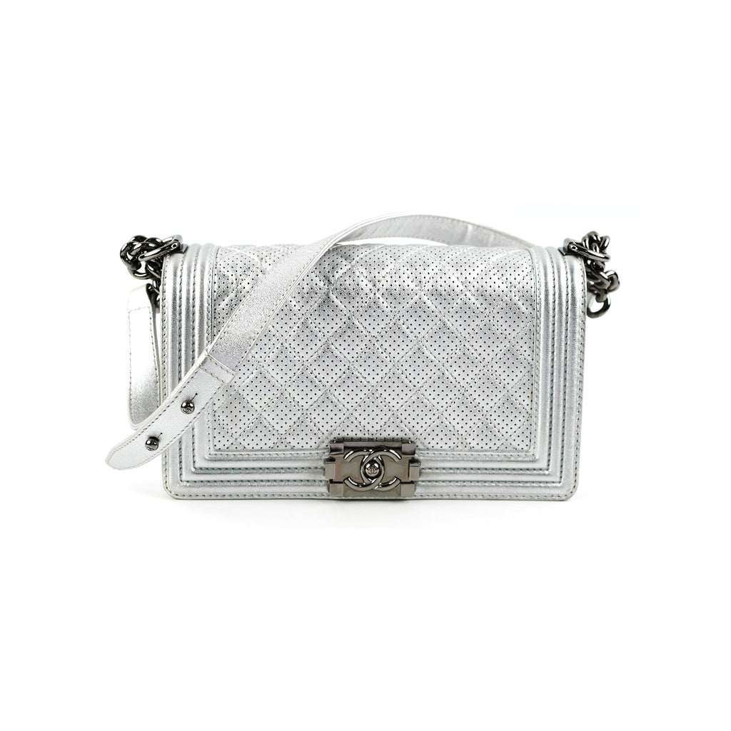 Chanel Old Medium Boy Sliver