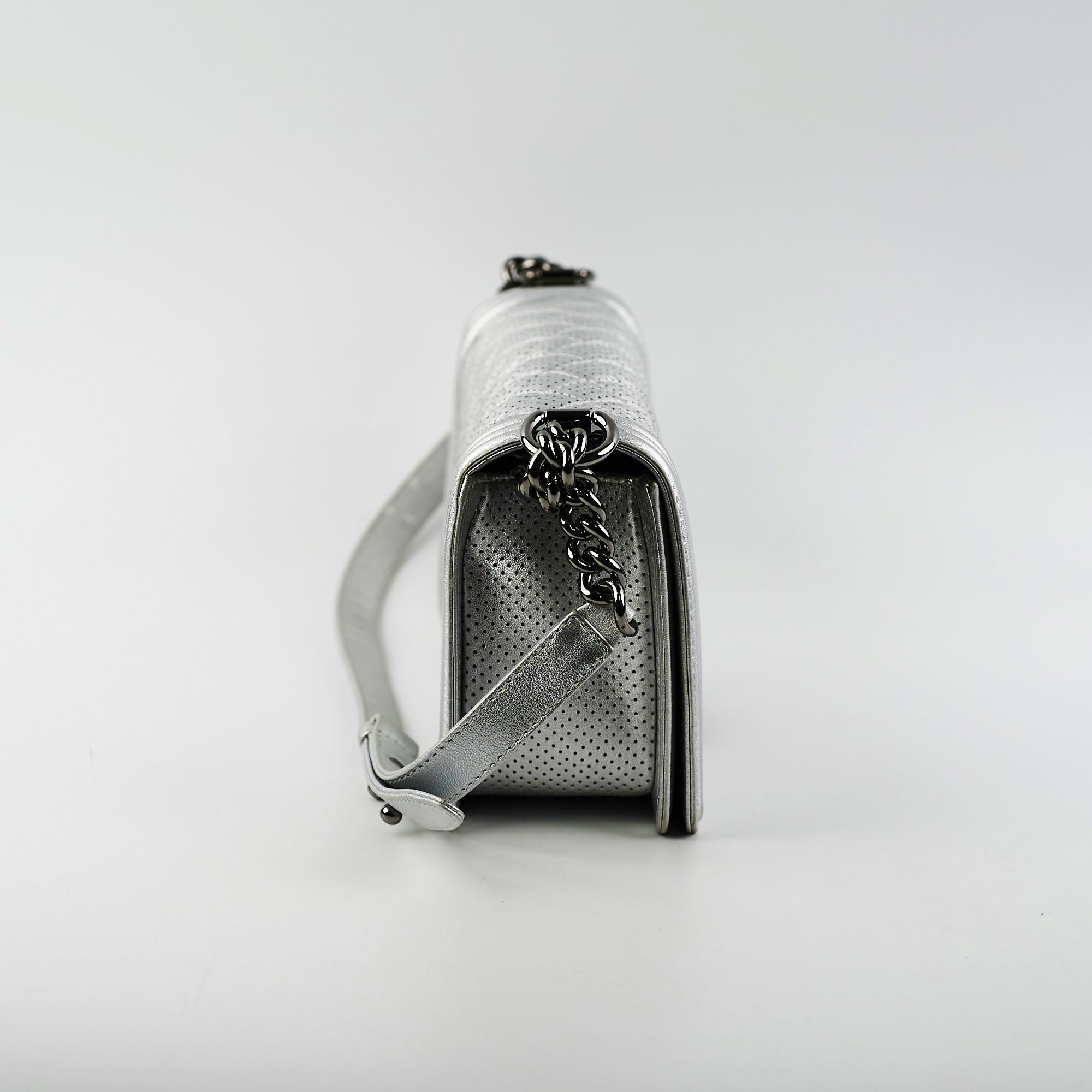 Chanel Old Medium Boy Sliver