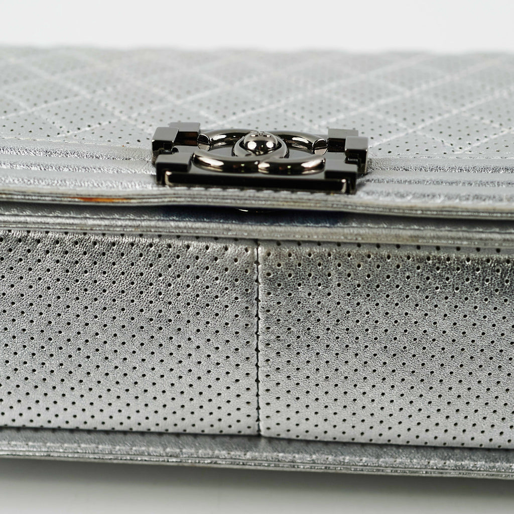 Chanel Old Medium Boy Sliver