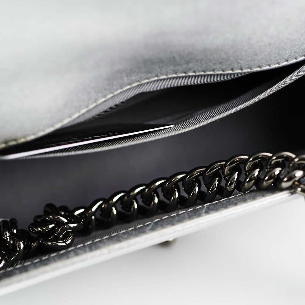 Chanel Old Medium Boy Sliver