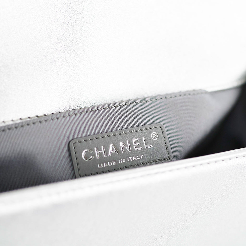 Chanel Old Medium Boy Sliver