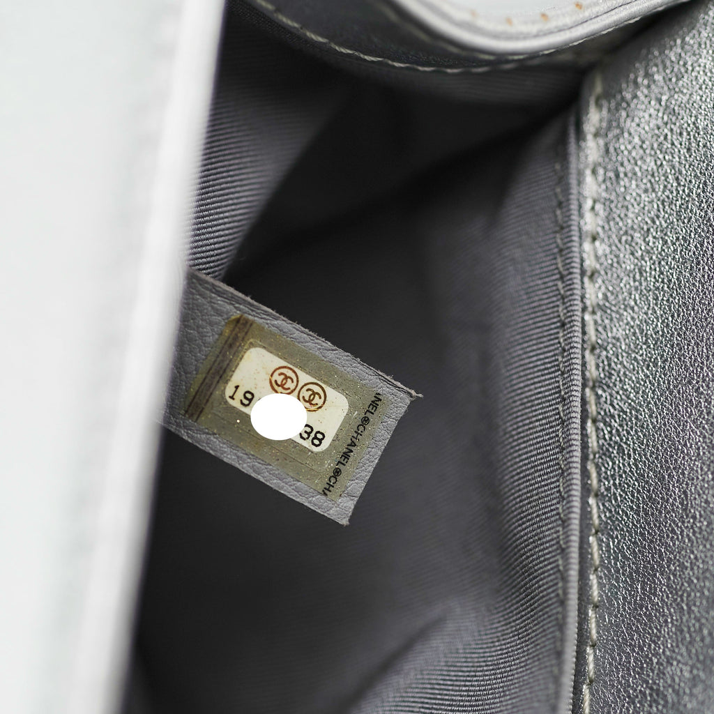 Chanel Old Medium Boy Sliver