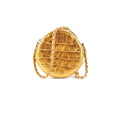 Chanel Round Crossbody Bag Gold