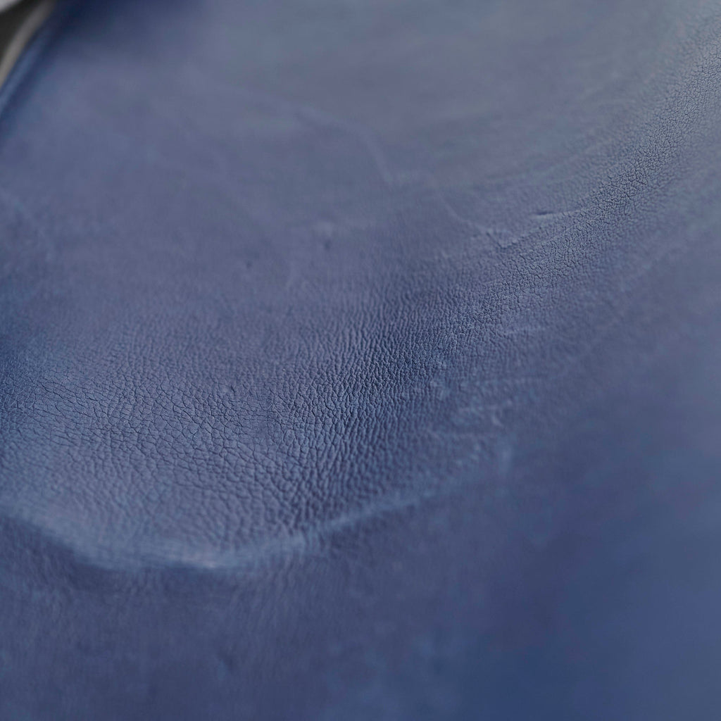 Chanel Boy Bag Old Medium Navy Blue Lambskin