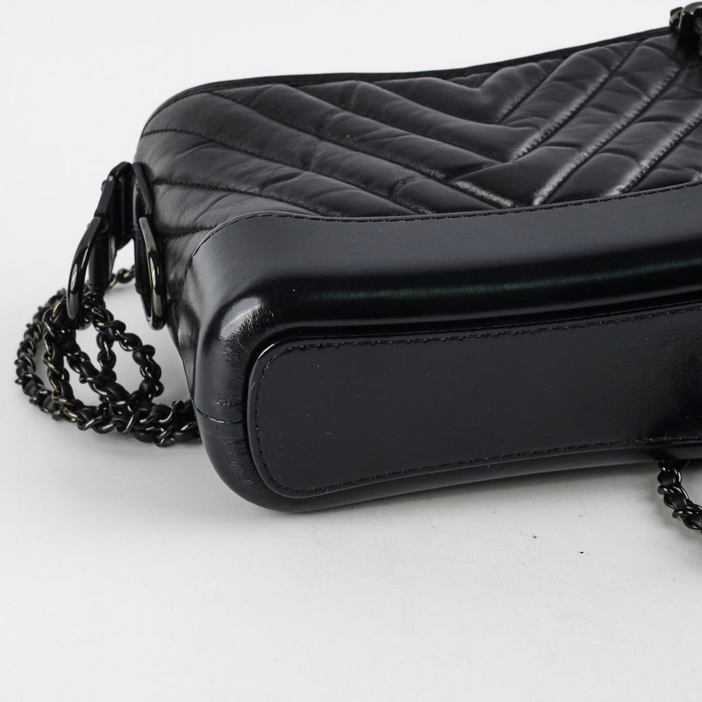 Chanel Small Gabriel Calfskin Black
