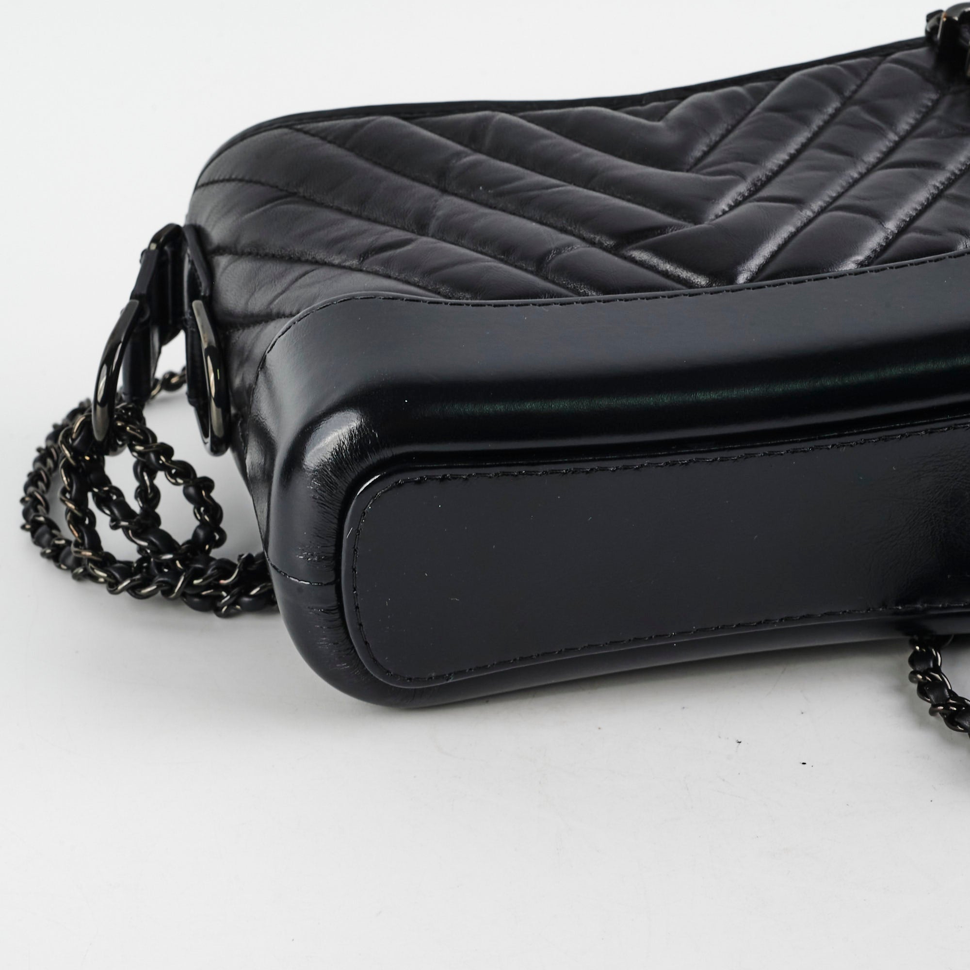 Chanel Small Gabriel Calfskin Black