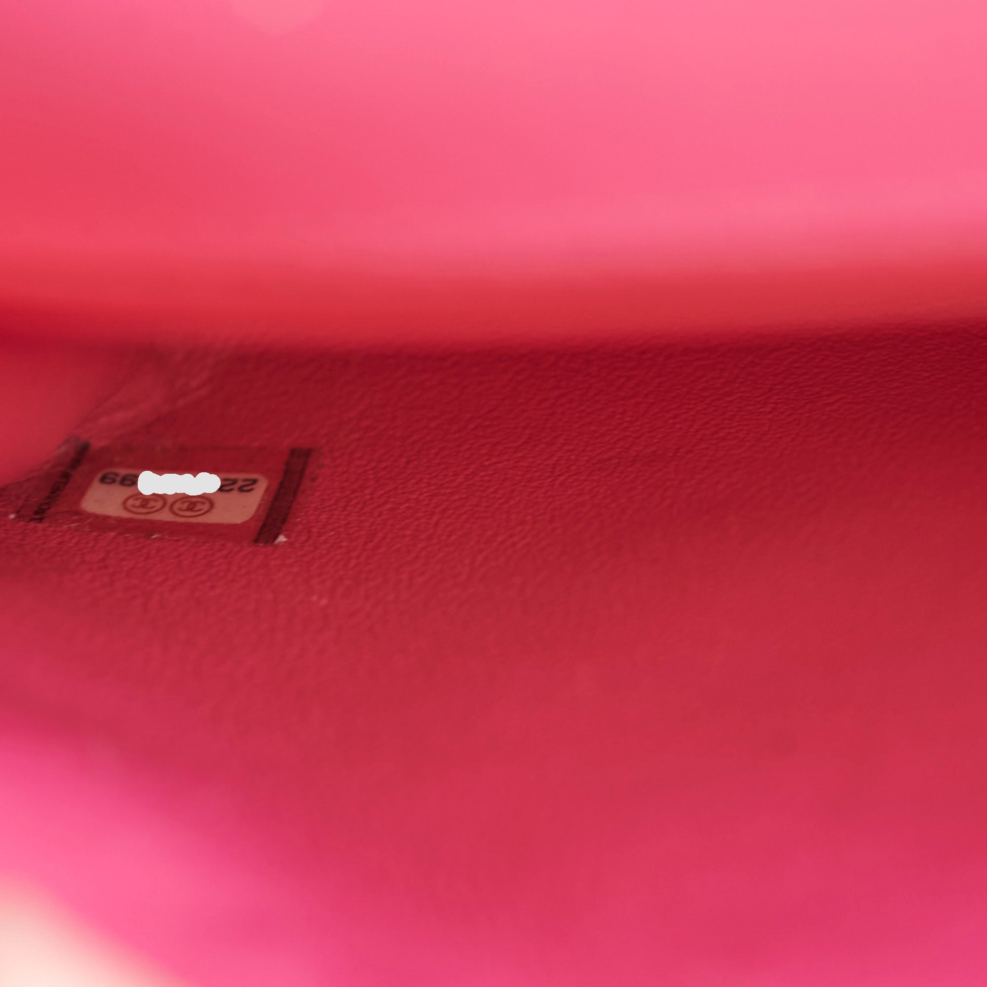 Chanel Lambskin Leather Kiss-Lock Pocket Crossbody Bag Pink