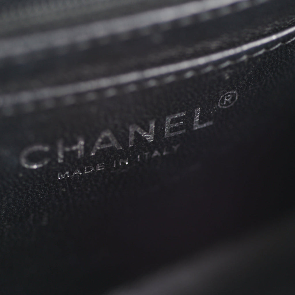 Chanel Mini Rectangular Lambskin Black