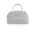 Chanel Bowling Bag Grey