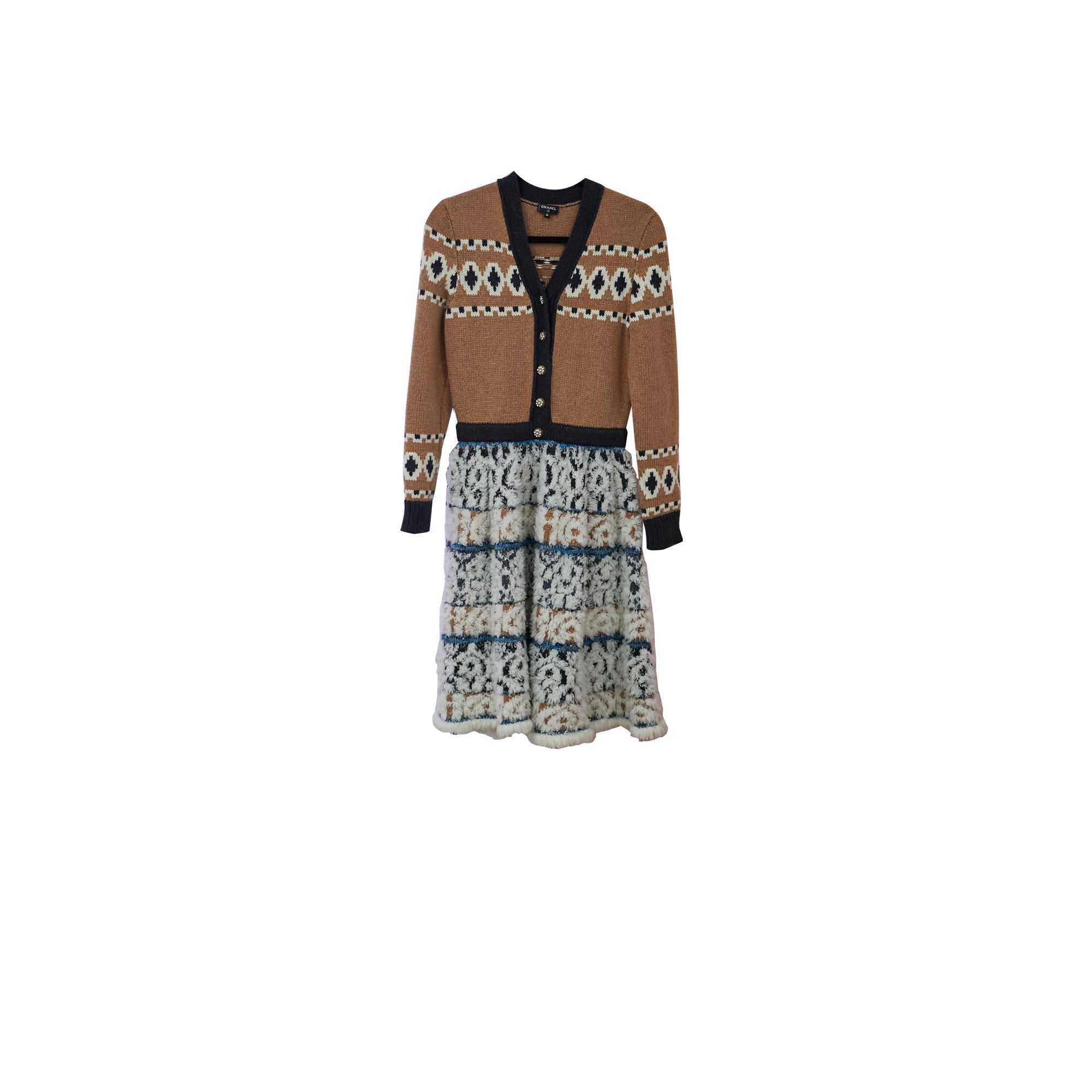Chanel Cashmere Dress 36
