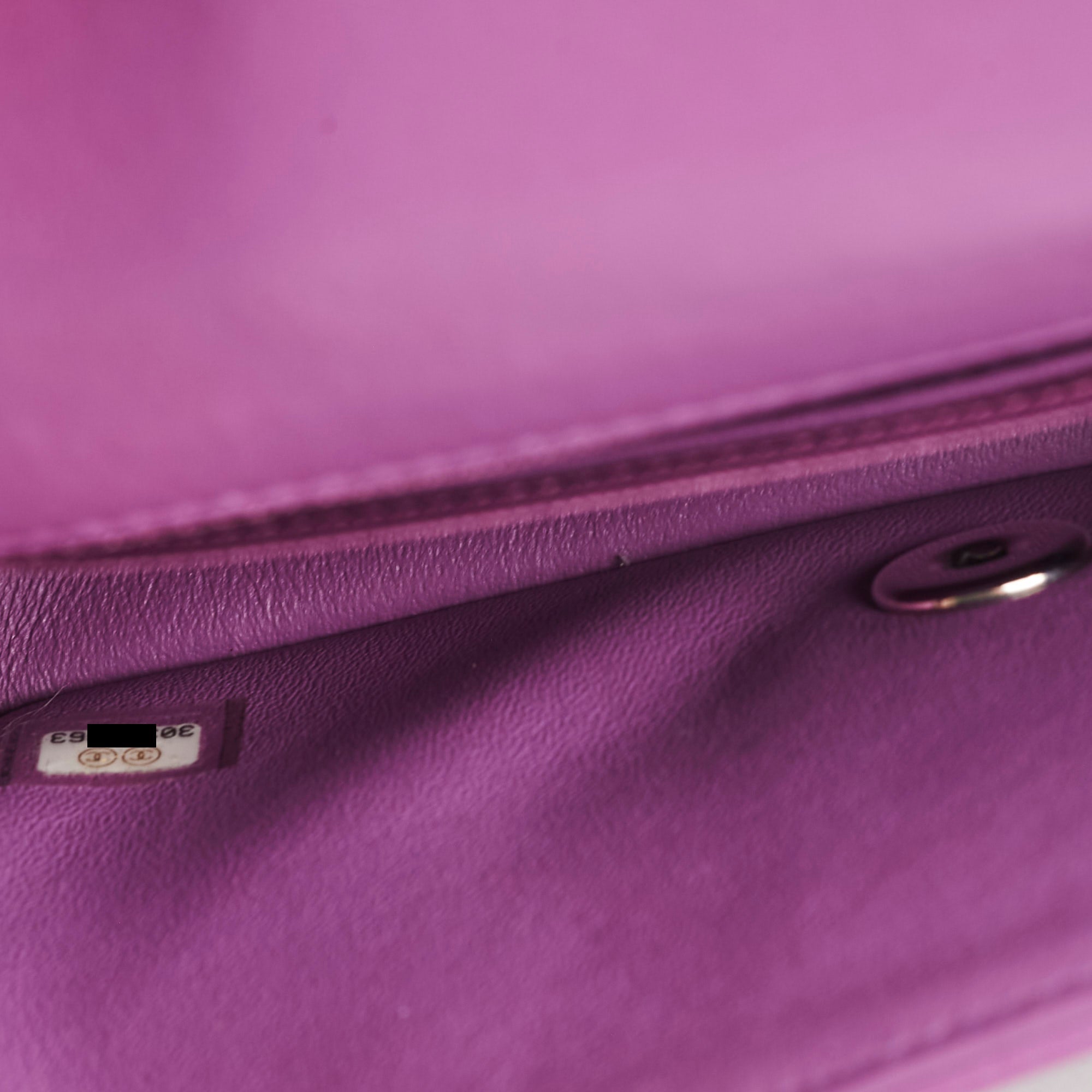 Chanel Mini Rectangular Purple - Series 30
