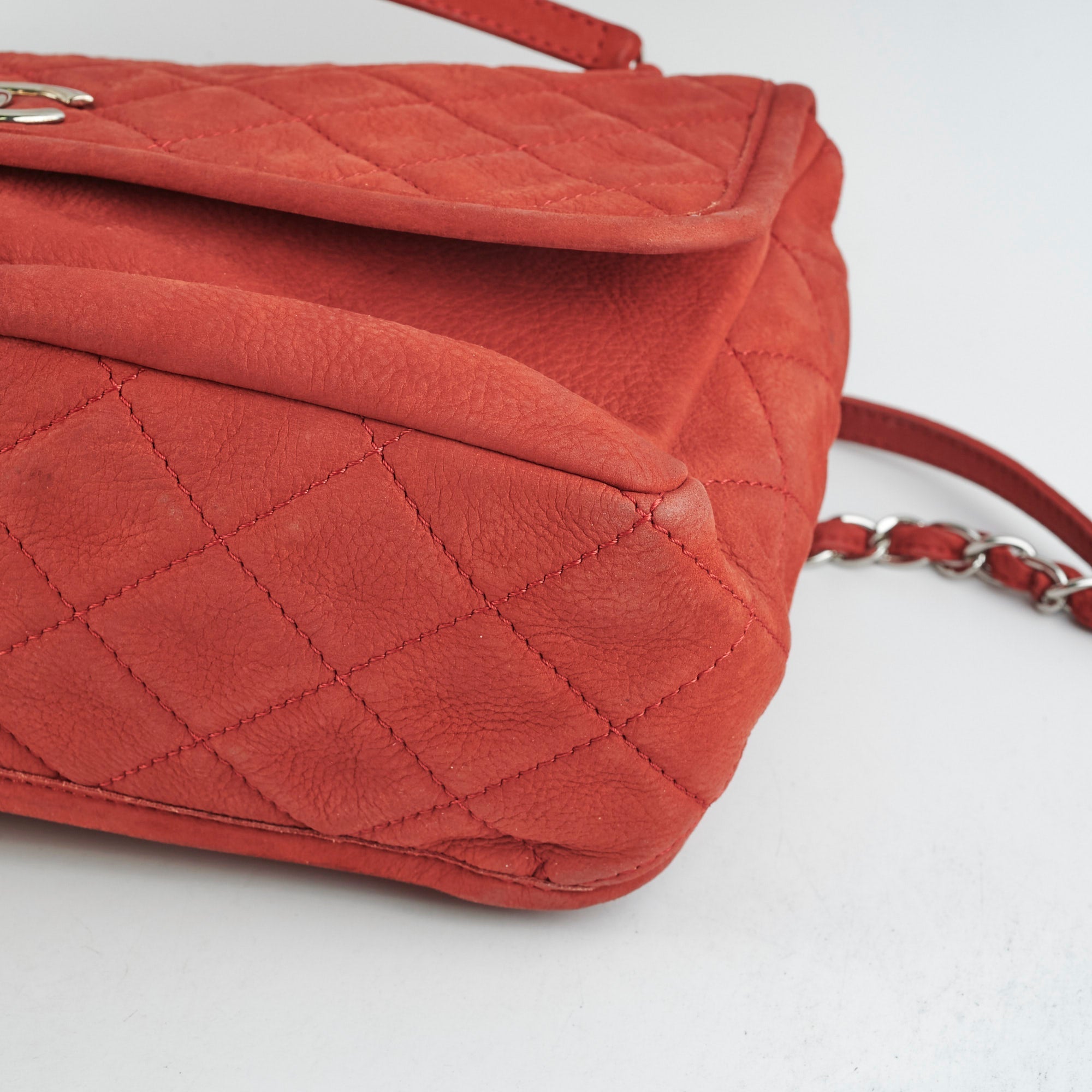 Chanel Red Shoulder Bag