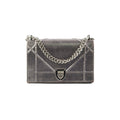 Dior Medium Diorama Metallic Grey