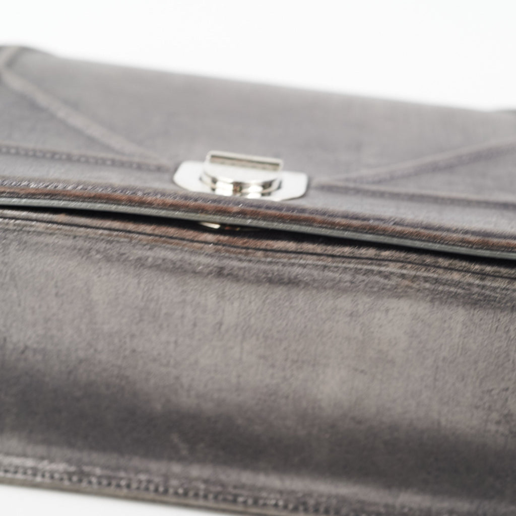Dior Medium Diorama Metallic Grey