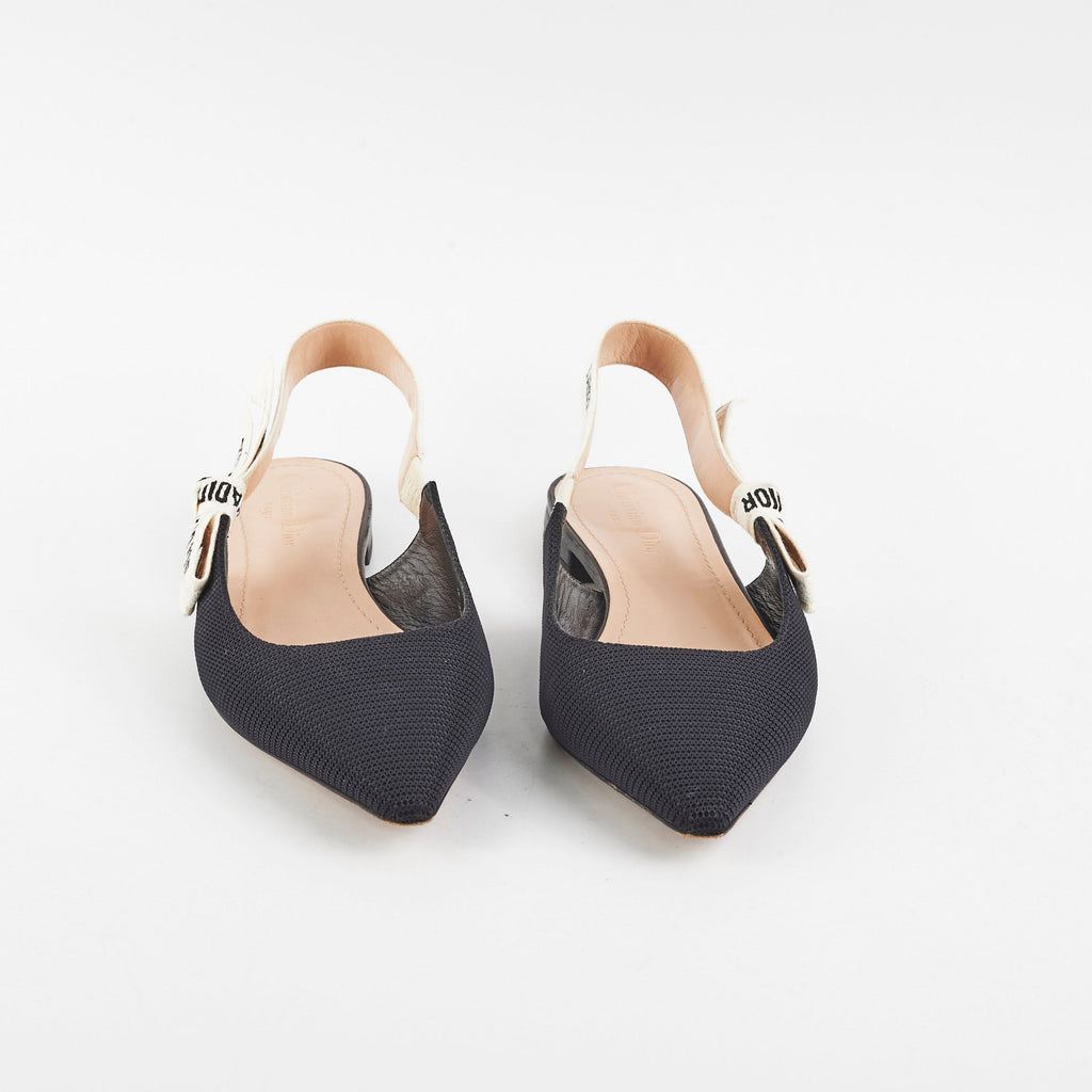 Dior J'adior Slingback Flats Size 40